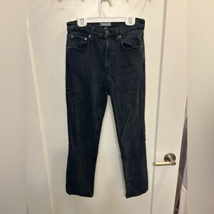AGOLDE Black High Waisted Jeans